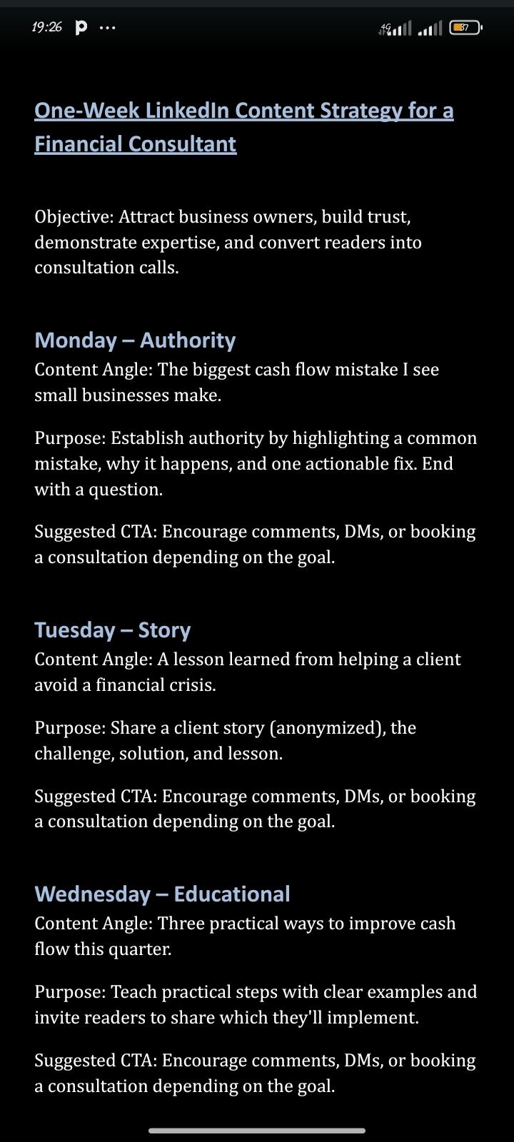 Audience Strategy for a FinTech Startup